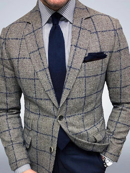 Mens Fashion Business Casual Jacket