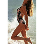 Sexy One-piece Flower Printed Bikini