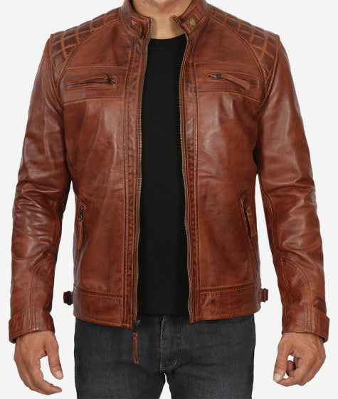 Mens Fashion Street Motorcycle Jacket