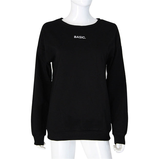 Autumn and winter fashion street loose sweater