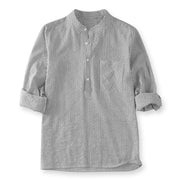 Men's Striped Casual Loose Shirt