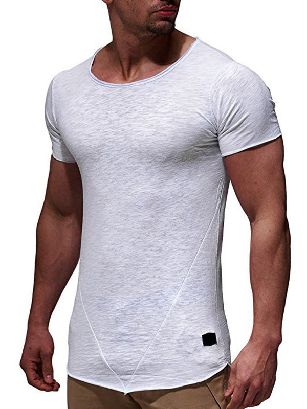 Mens Fashion Casual Short Sleeve T-Shirt