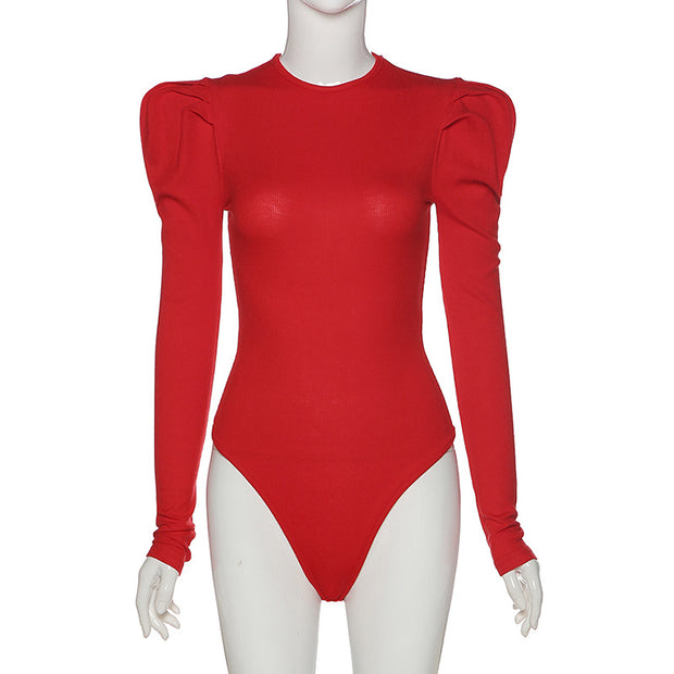 Blaseme Fashion long sleeve slim jumpsuit