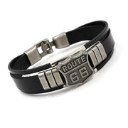 Personality 66 Leather Bracelet