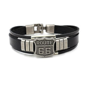 Personality 66 Leather Bracelet