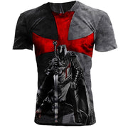 Printed casual short sleeve t-shirt