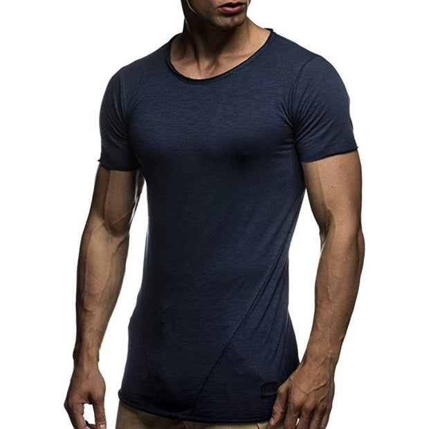 Mens Fashion Casual Short Sleeve T-Shirt