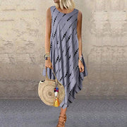Sexy Fashion Ink Printing Dress
