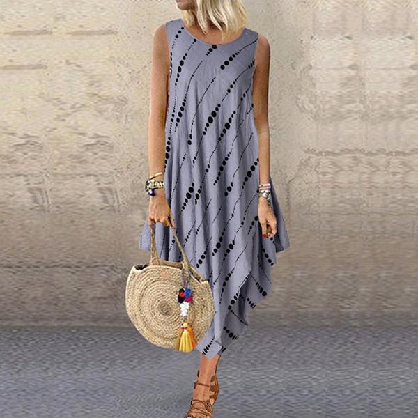Sexy Fashion Ink Printing Dress