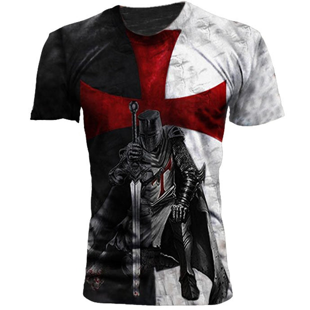 Printed casual short sleeve t-shirt