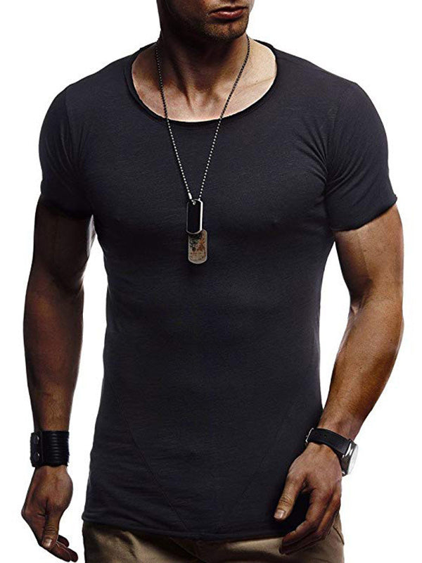 Mens Fashion Casual Short Sleeve T-Shirt