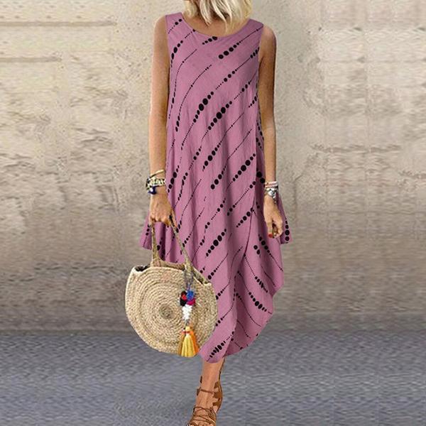 Sexy Fashion Ink Printing Dress