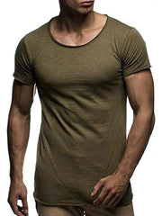 Mens Fashion Casual Short Sleeve T-Shirt