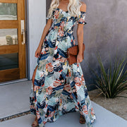 Amourpolly V-neck Print Fashion Dress