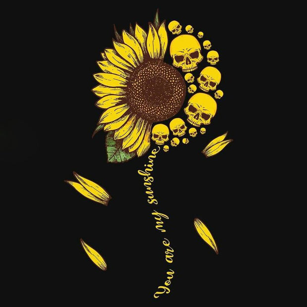 Fashion Sunflower Short Sleeve T-shirt