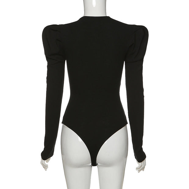 Blaseme Fashion long sleeve slim jumpsuit