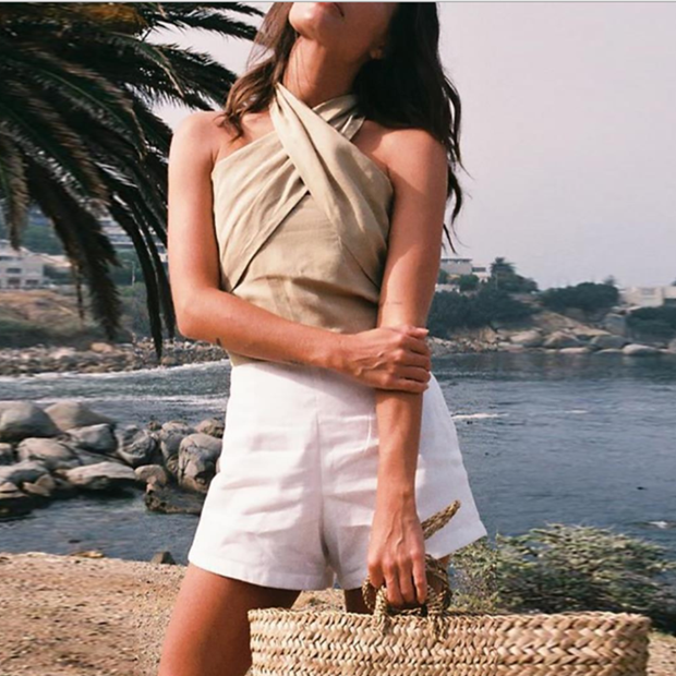 Fashion sexy shorts suit