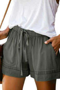 Elegant Casual Beach Straight Shorts