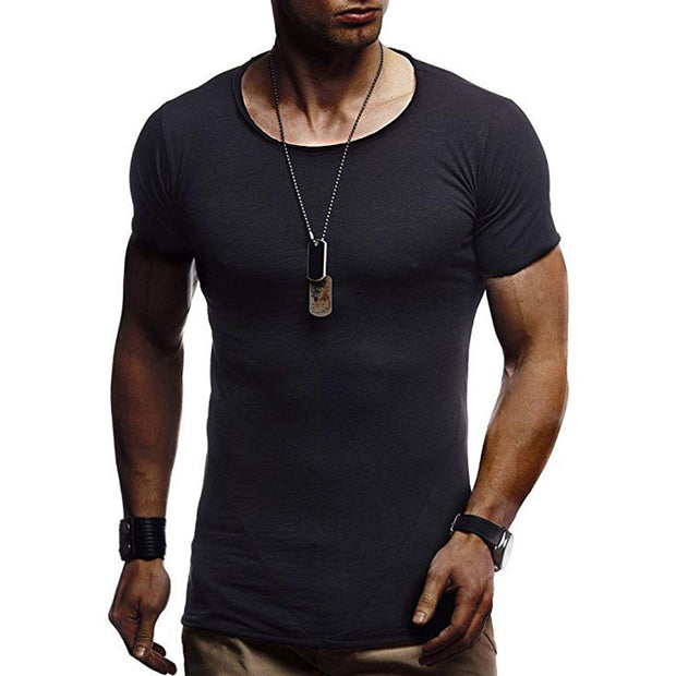 Mens Fashion Casual Short Sleeve T-Shirt