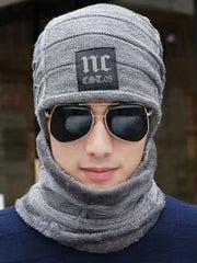 Fashion Men‘S Knitted One-Piece Hat