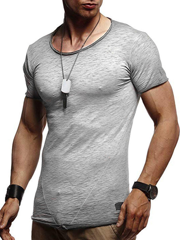 Mens Fashion Casual Short Sleeve T-Shirt
