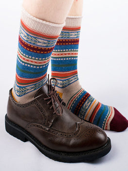 Coarse cotton vintage socks