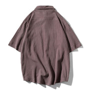 Men's Fashion Tooling Short-sleeved Shirt