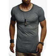Mens Fashion Casual Short Sleeve T-Shirt