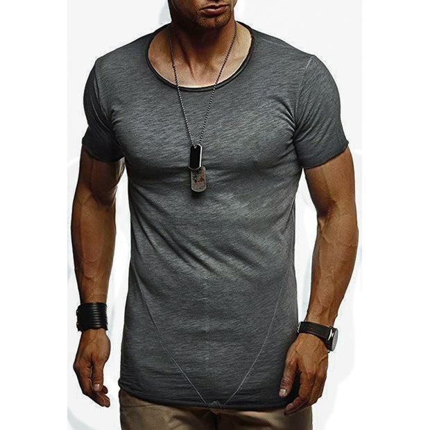 Mens Fashion Casual Short Sleeve T-Shirt