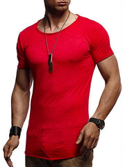 Mens Fashion Casual Short Sleeve T-Shirt