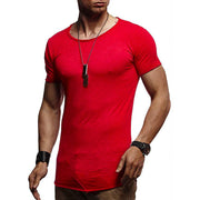 Mens Fashion Casual Short Sleeve T-Shirt